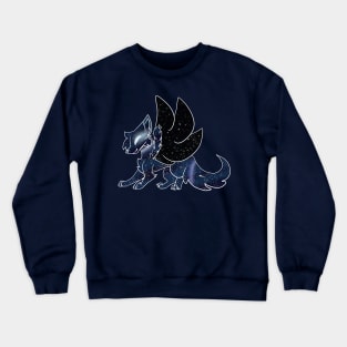 Galaxy Wolf Crewneck Sweatshirt